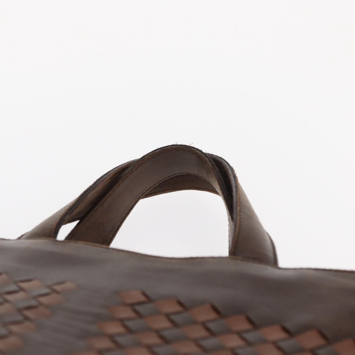 Bottega Veneta Tote Intrecciato Nappa, BROWN, LEATHER, Tote bag