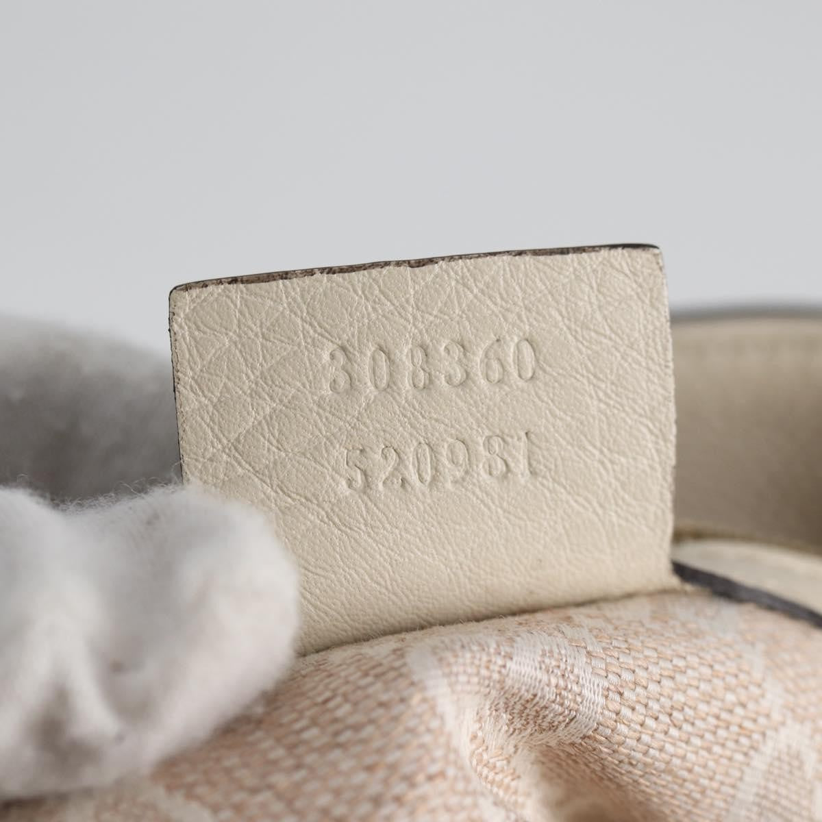 Gucci Diana Bamboo Top Handle Tote Leather, WHITE, LEATHER, Tote bag