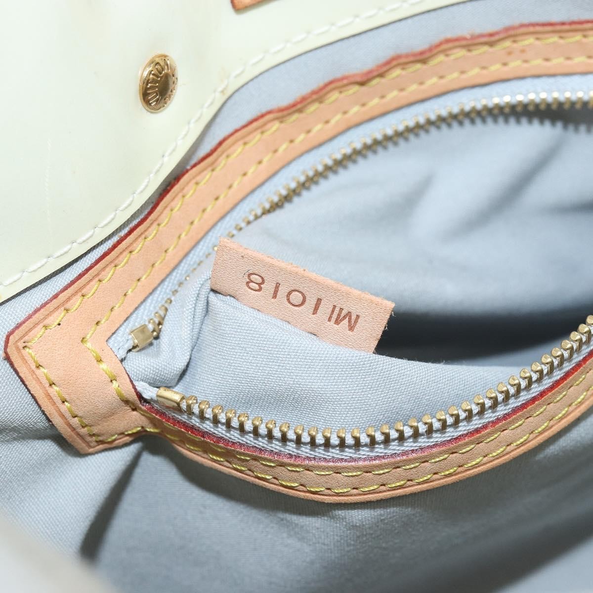 Louis Vuitton Reade Handbag Monogram Vernis, BEIGE, PATENT_LEATHER, Handbag