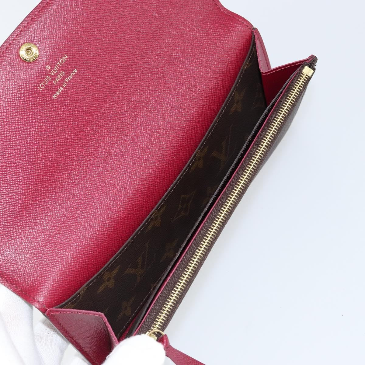 Louis Vuitton Emilie Wallet Monogram Canvas, BROWN, CANVAS, Wallets