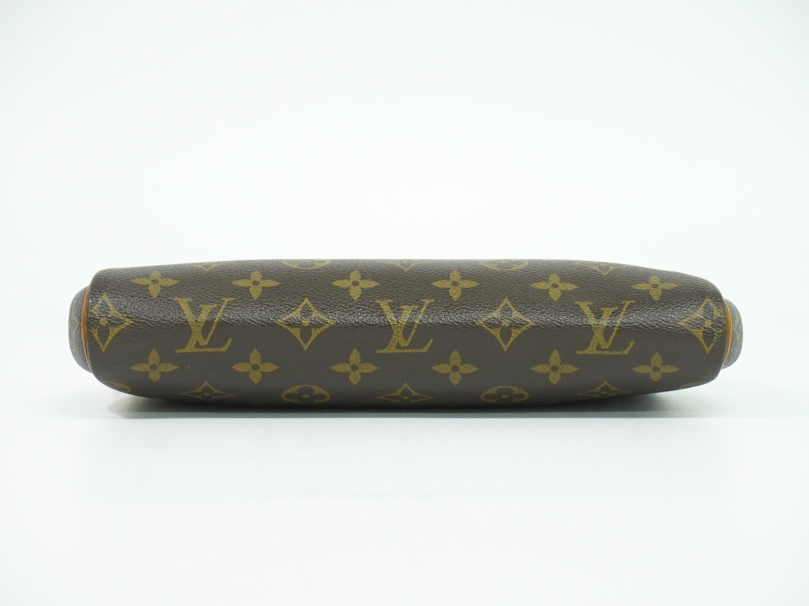 Louis Vuitton Eva Handbag Monogram Canvas, BROWN, CANVAS, Clutche & pouche