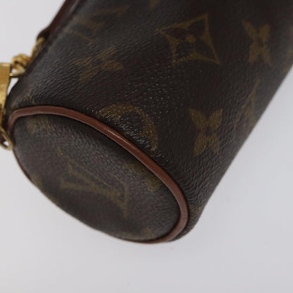 Louis Vuitton Papillon Pochette Monogram Canvas, BROWN, CANVAS, Handbag