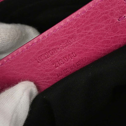 Balenciaga First Classic Studs Bag Leather, PINK, LEATHER, Handbag