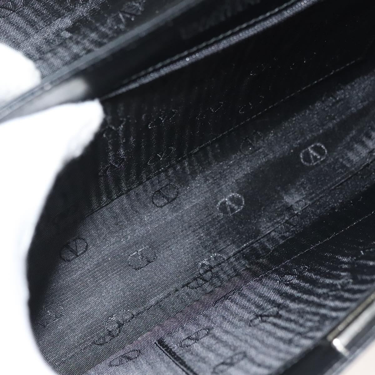 Valentino Garavani Flap Shoulder Bag Leather, BLACK, LEATHER, Shoulder bag