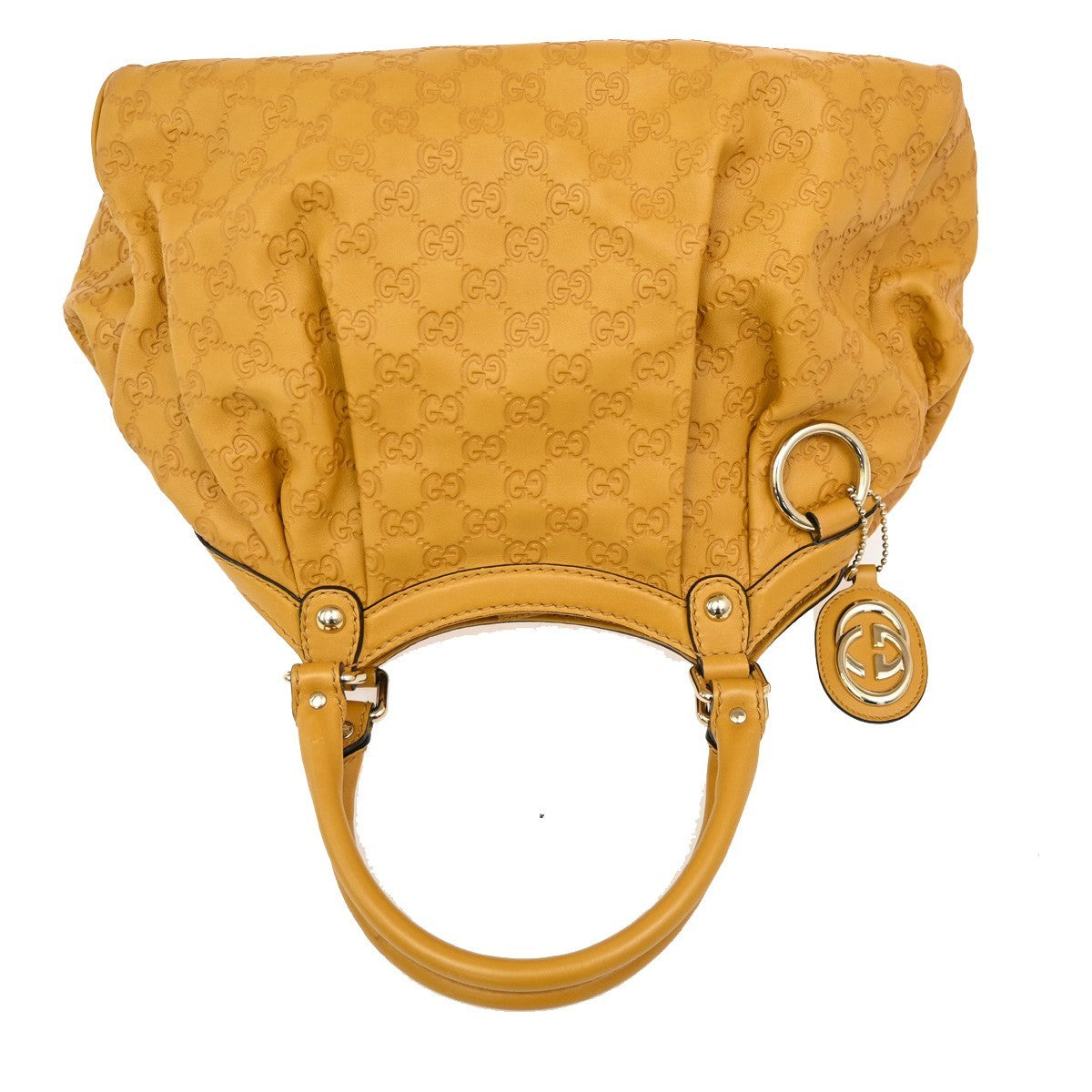 Gucci Sukey Tote Guccissima Leather, YELLOW, LEATHER, Tote bag