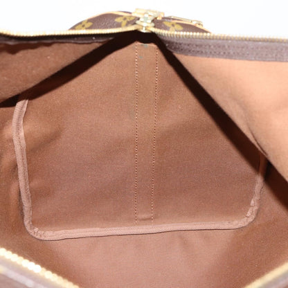 Louis Vuitton Keepall Bandouliere Bag Monogram Canvas, BROWN, CANVAS, Travel bag