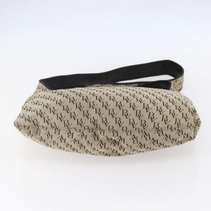 Bottega Veneta Vintage Shoulder Bag Canvas, BEIGE, CANVAS, Shoulder bag