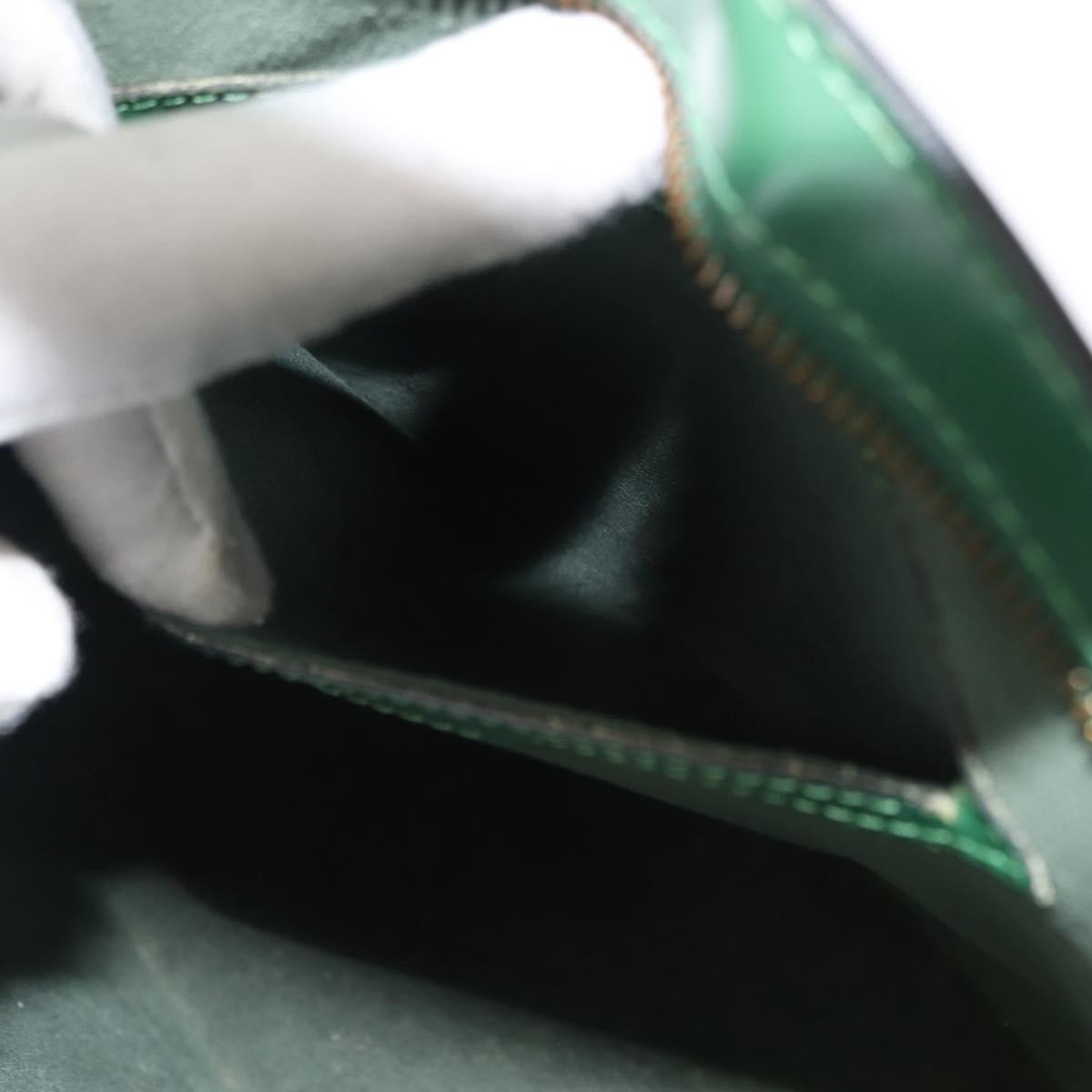 Louis Vuitton Saint Jacques Handbag Epi Leather, GREEN, LEATHER, Tote bag