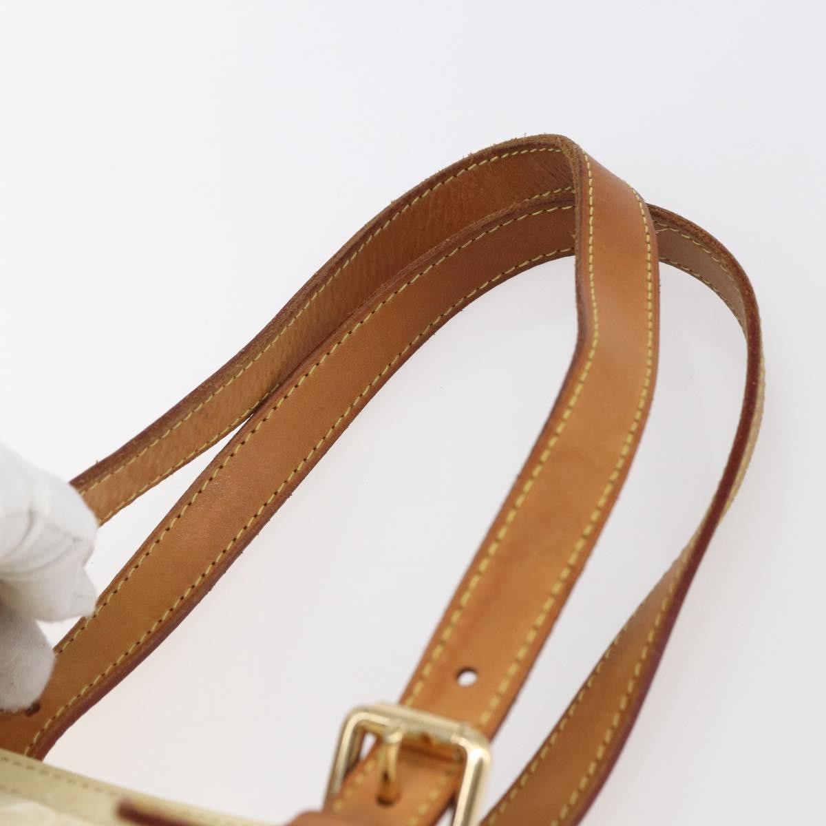 Louis Vuitton Rosewood Avenue Handbag Monogram Vernis, BEIGE, PATENT_LEATHER, Handbag