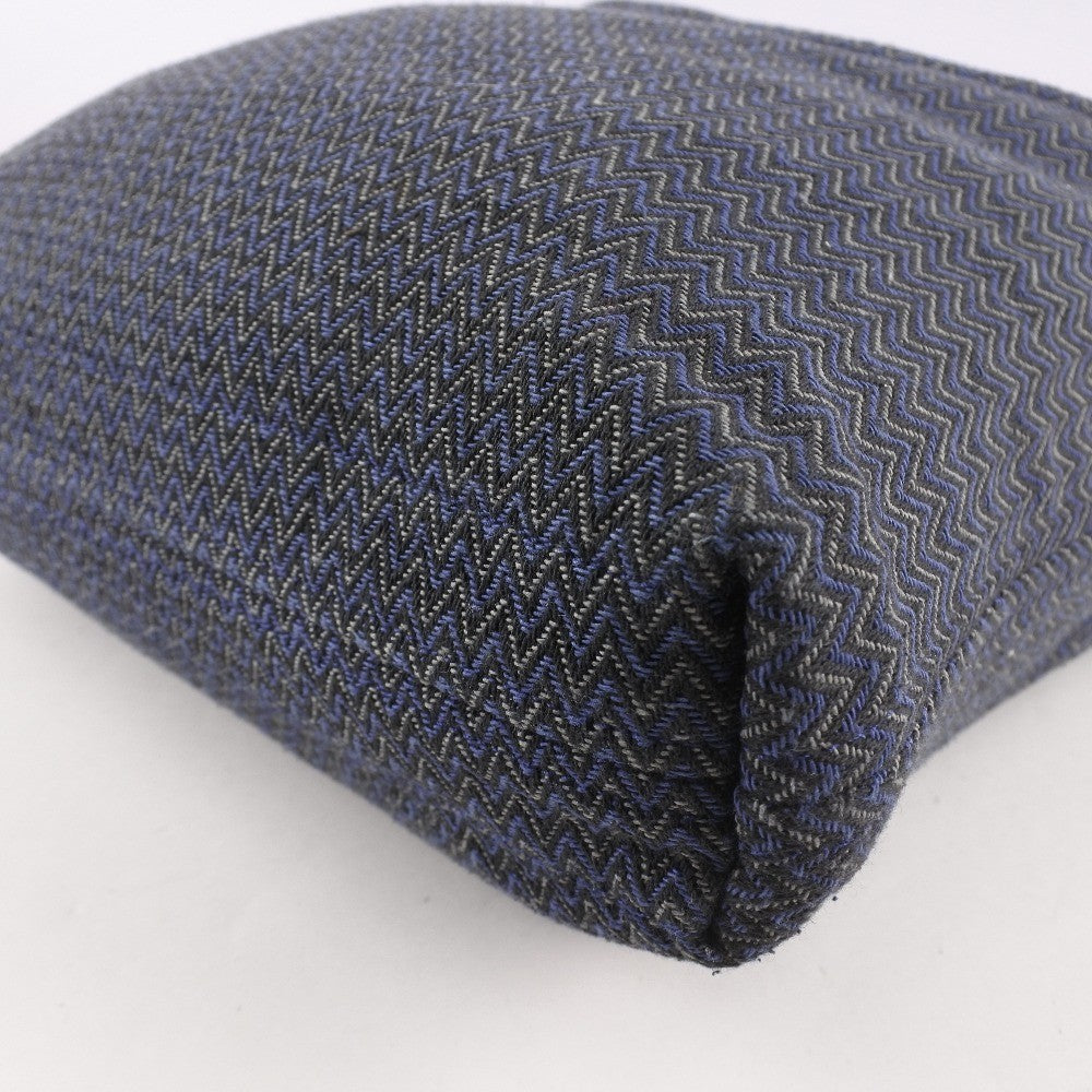 Hermes Vintage Sac De Pansage Shoulder Bag Toile, BLUE, CANVAS, Shoulder bag