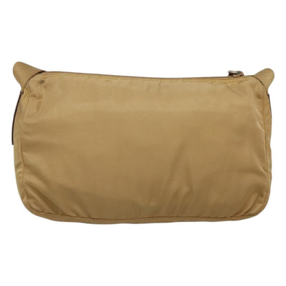 Prada Vintage Shoulder Bag Tessuto, BEIGE, NYLON, Shoulder bag