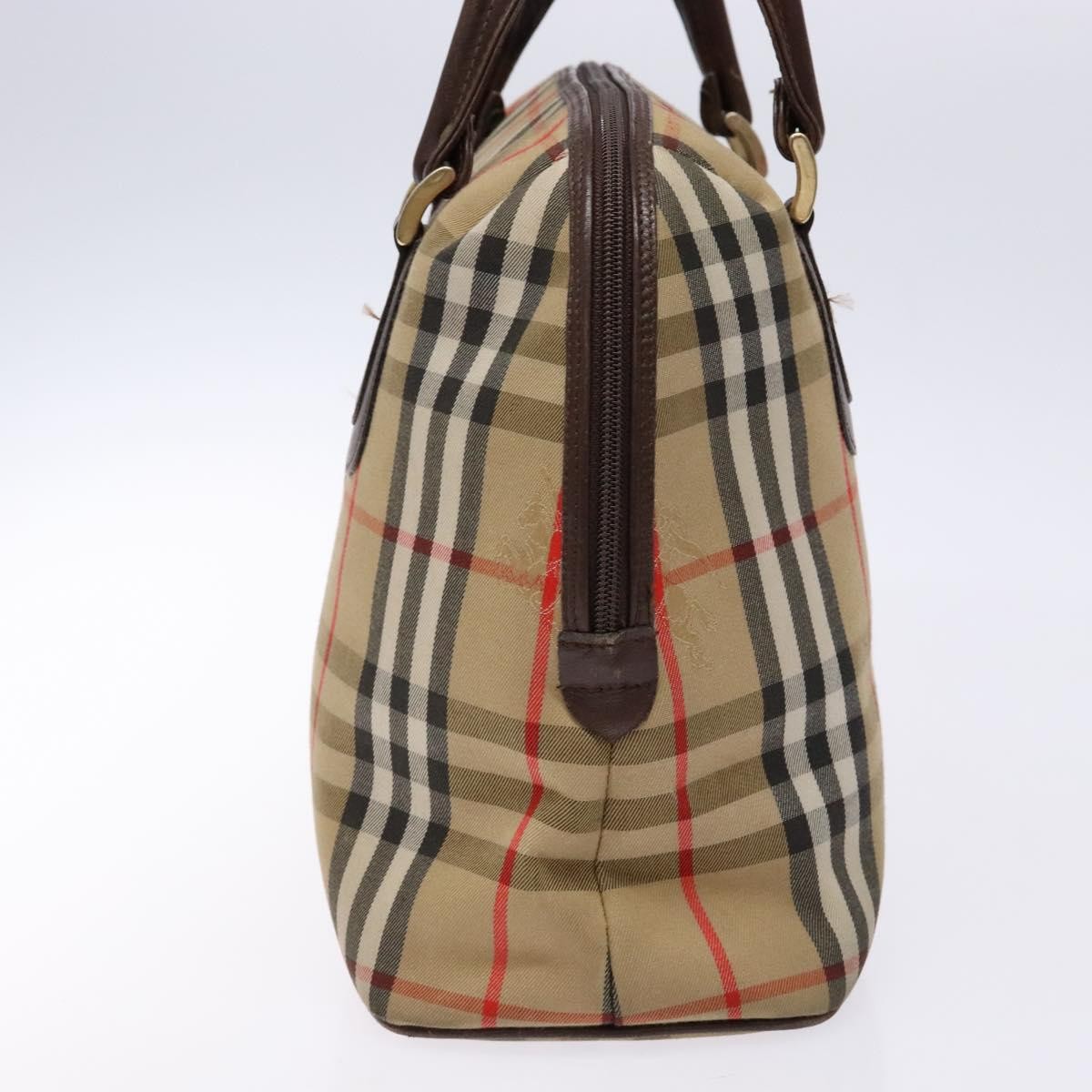 Burberry Nova Check Handbag Nova Check Canvas, BEIGE, CANVAS, Handbag