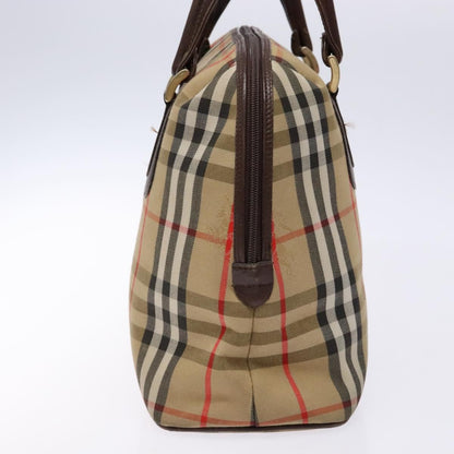 Burberry Nova Check Handbag Nova Check Canvas, BEIGE, CANVAS, Handbag