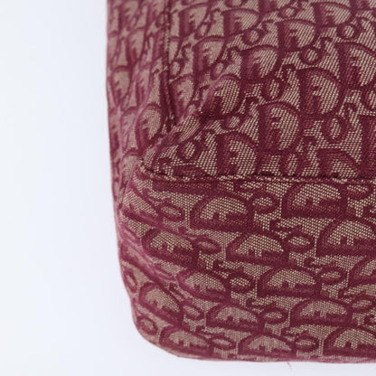 Christian Dior Trotteur Tote Bag Canvas, RED, CANVAS, Tote bag