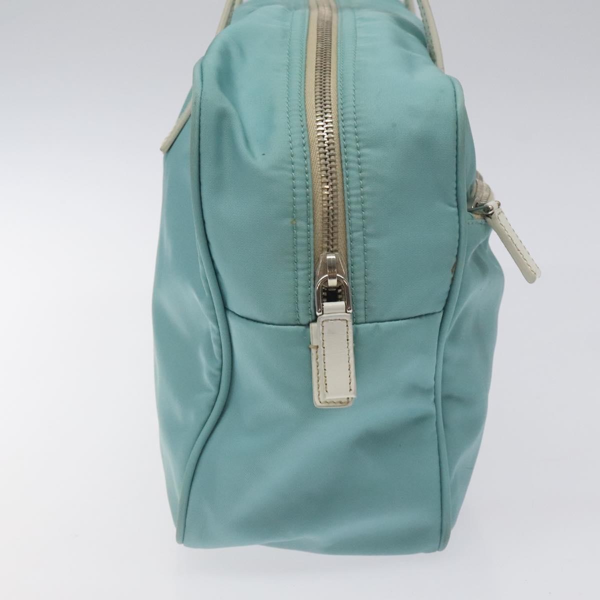 Prada Vintage Handbag Tessuto, BLUE, NYLON, Handbag