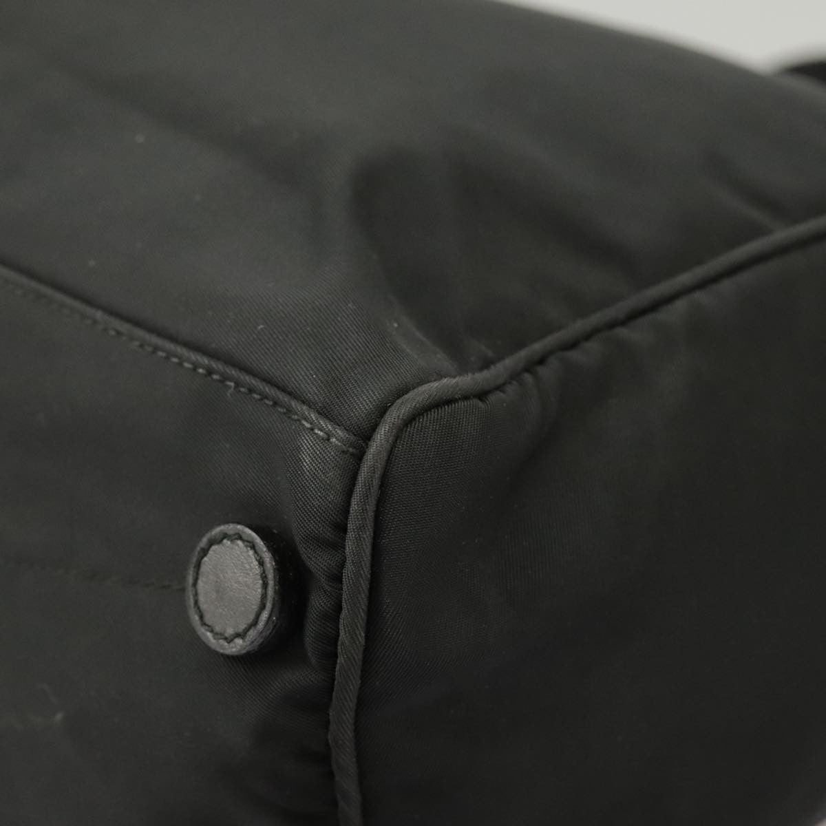 Prada Vintage Handbag Tessuto, BLACK, NYLON, Handbag