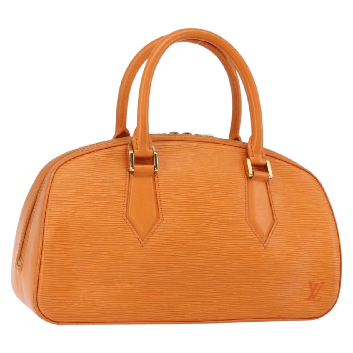 Louis Vuitton Jasmin Bag Epi Leather, ORANGE, LEATHER, Handbag
