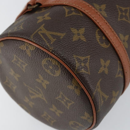 Louis Vuitton Papillon Handbag Monogram Canvas, BROWN, CANVAS, Handbag