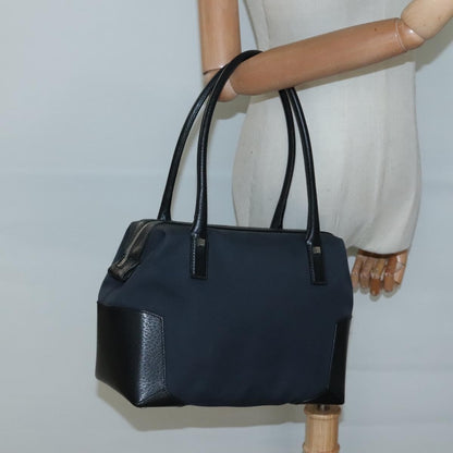 Salvatore Ferragamo Vintage Handbag Nylon, BLACK, NYLON, Handbag