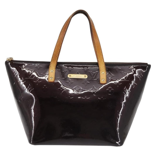 Louis Vuitton Bellevue Handbag Monogram Vernis, BURGUNDY, PATENT_LEATHER, Handbag