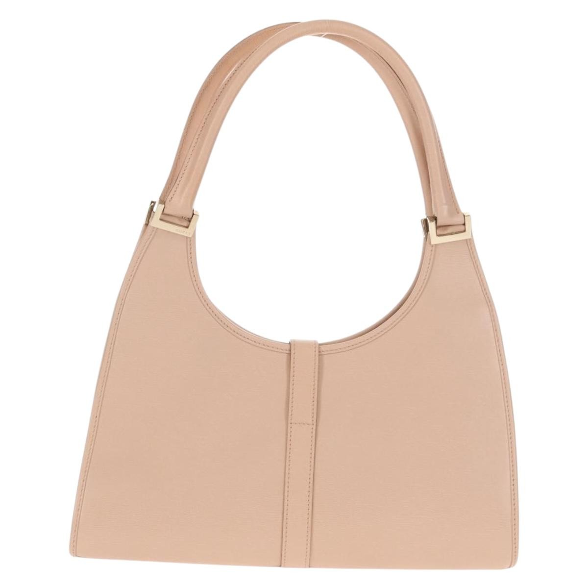 Gucci Vintage Jackie Handbag Leather, PINK, LEATHER, Handbag