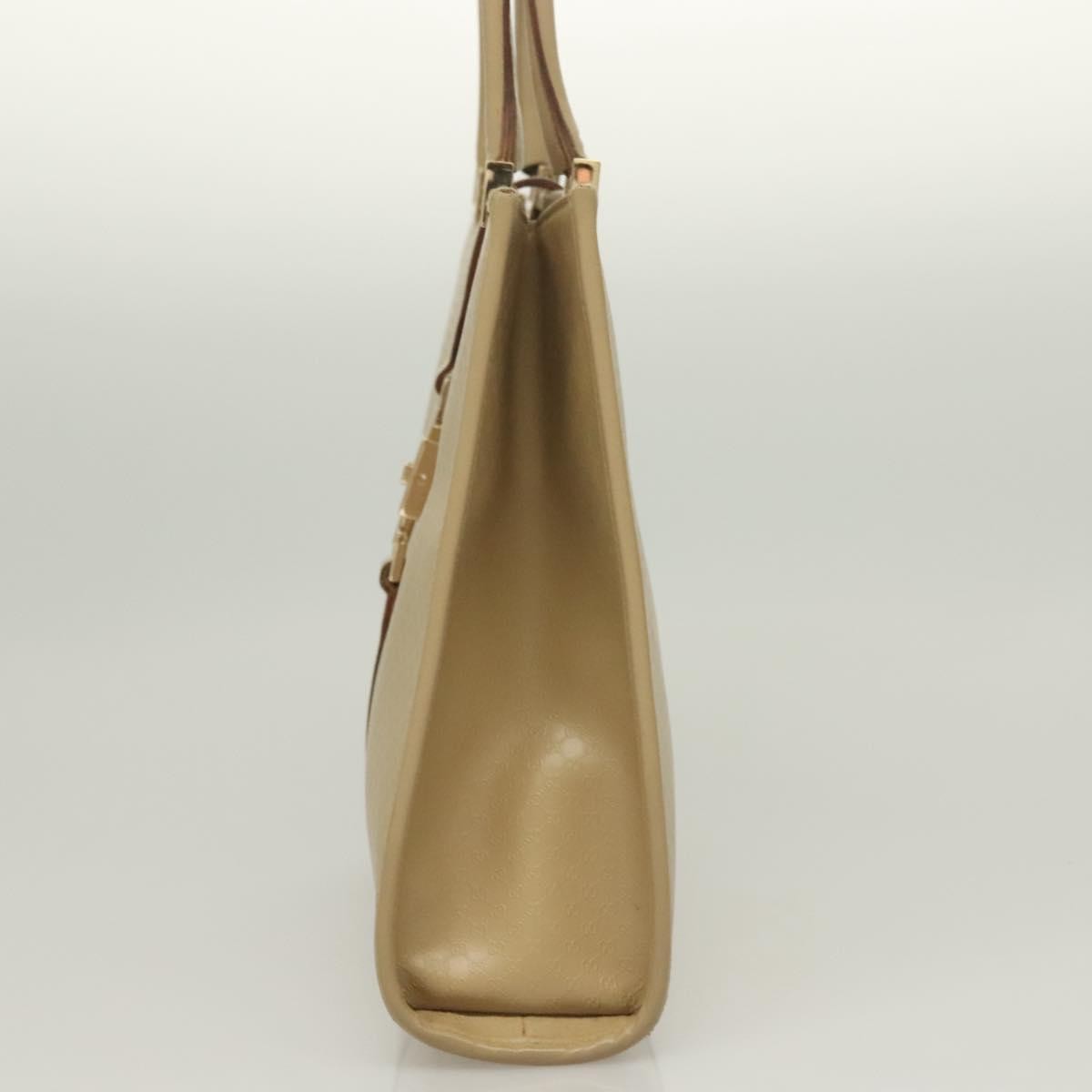 Gucci Vintage Jackie Handbag Leather, BEIGE, LEATHER, Handbag