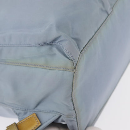 Prada Double Front Pocket Backpack Tessuto, BLUE, NYLON, Backpack