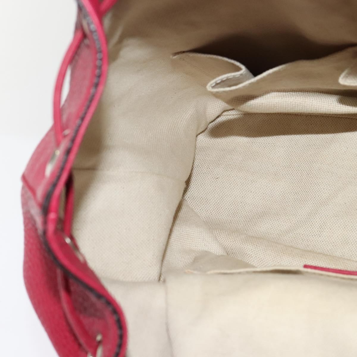 Gucci Bamboo Tassel Backpack Leather, PINK, LEATHER, Backpack