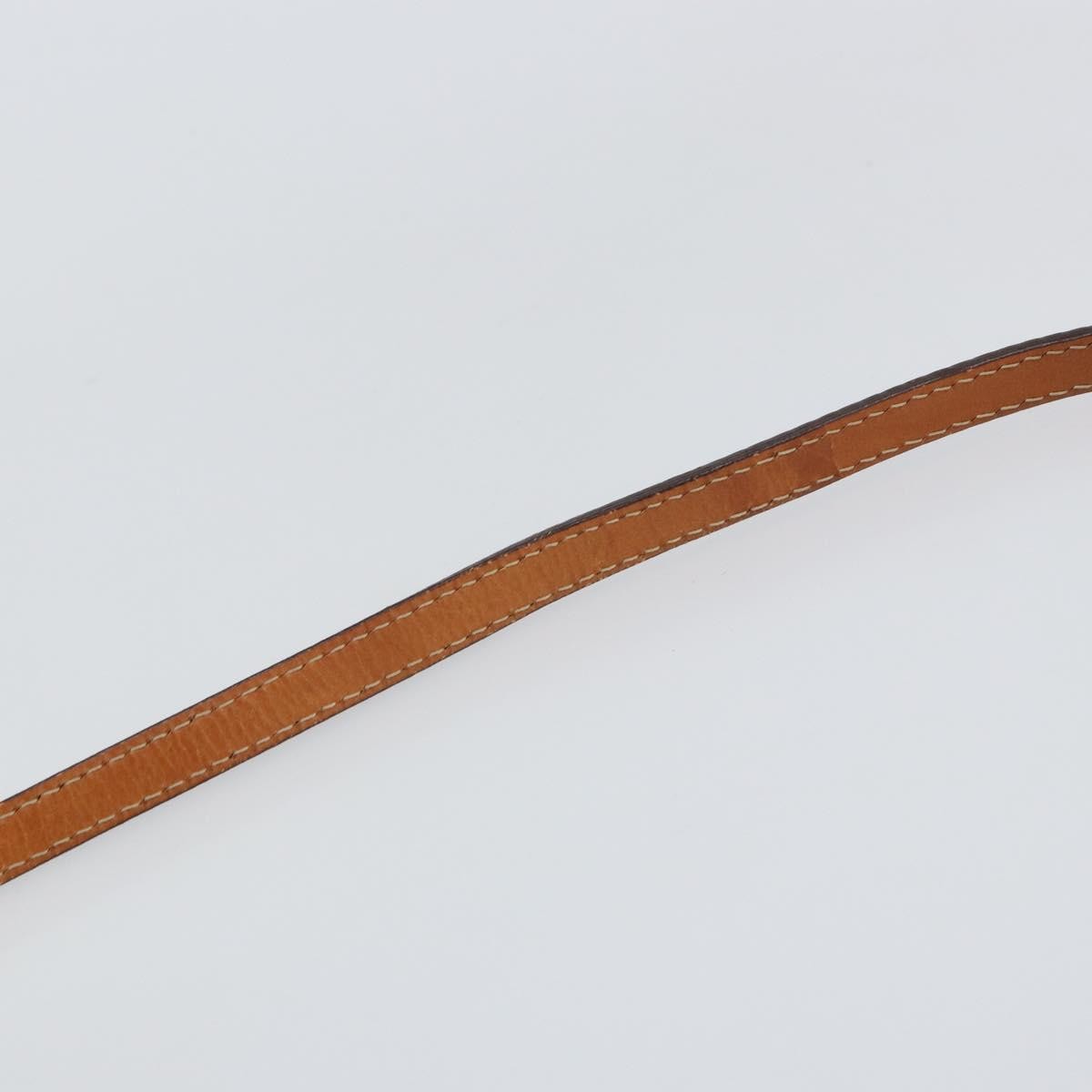 Celine Vintage Macadam Shoulder Bag Canvas and Leather, BROWN, CANVAS, Shoulder bag