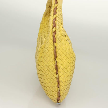 Bottega Veneta Veneta Hobo Intrecciato Nappa, YELLOW, LEATHER, Handbag