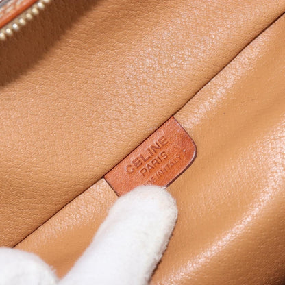 Celine Macadam Vanity Bag Canvas, BROWN, CANVAS, Travel bag