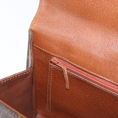 Louis Vuitton Dame Pochette Monogram Canvas, BROWN, CANVAS, Clutche & pouche