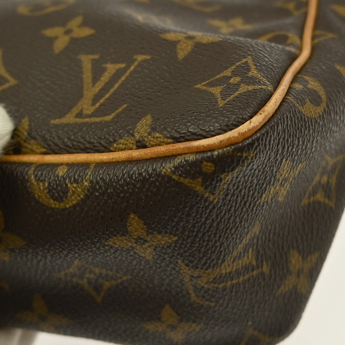 Louis Vuitton Vivacite Handbag Monogram Canvas, BROWN, CANVAS, Shoulder bag