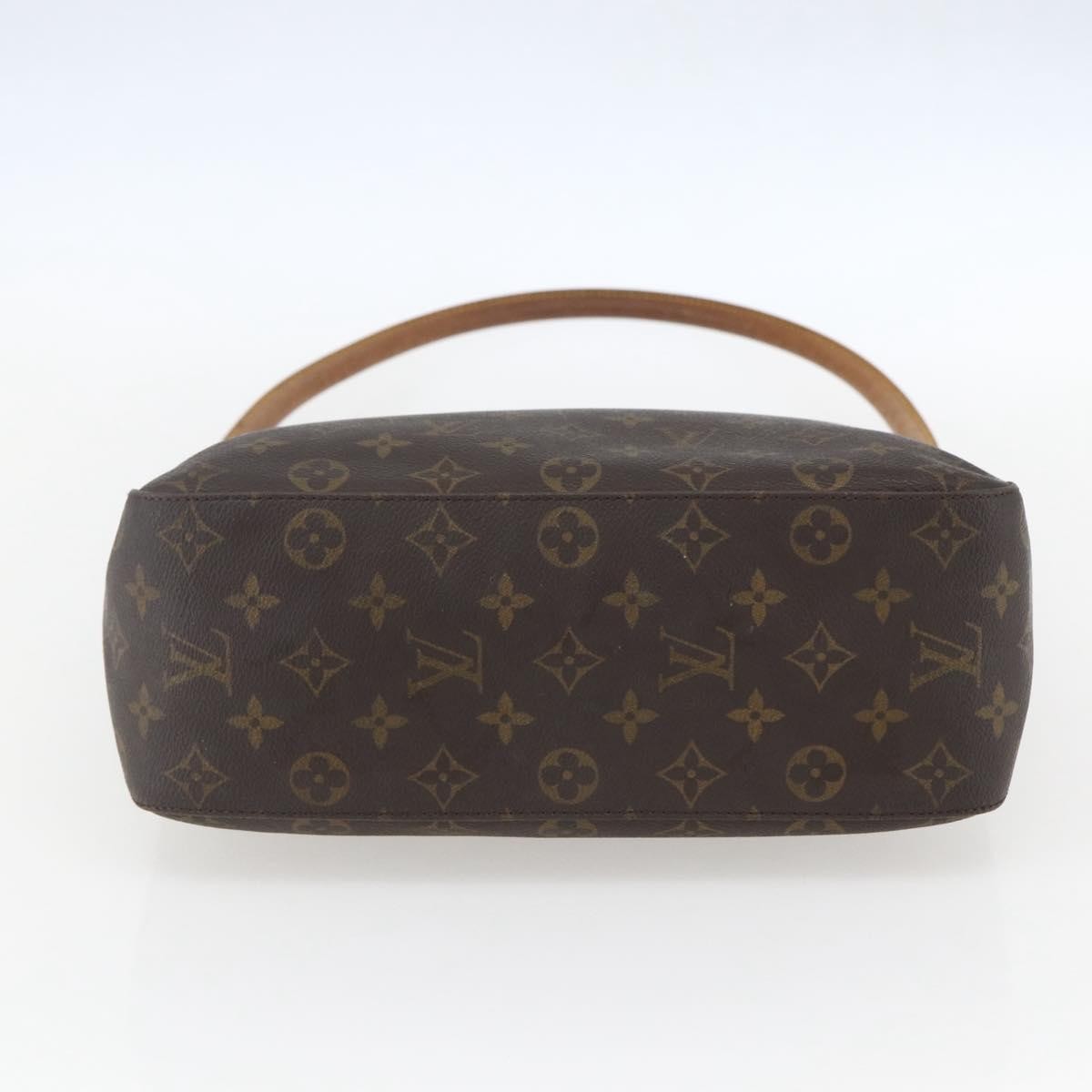 Louis Vuitton Looping Handbag Monogram Canvas, BROWN, CANVAS, Shoulder bag
