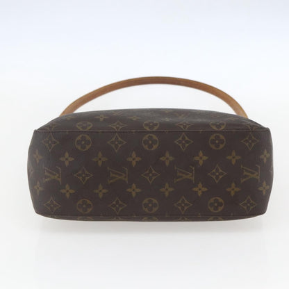 Louis Vuitton Looping Handbag Monogram Canvas, BROWN, CANVAS, Shoulder bag