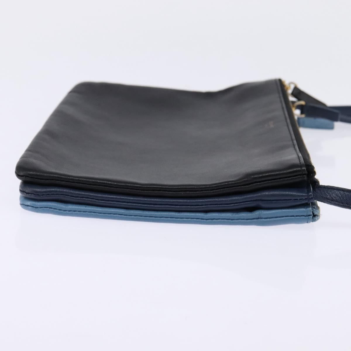 Celine Trio Crossbody Bag Leather, MULTICOLOUR, LEATHER, Crossbody bag