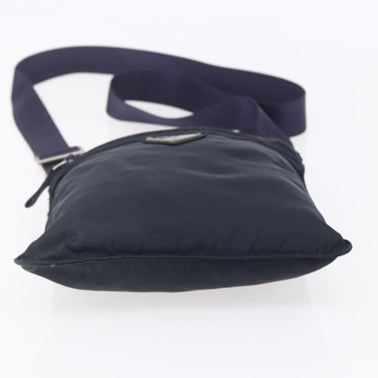 Prada Front Pocket Messenger Bag Tessuto, PURPLE, NYLON, Shoulder bag