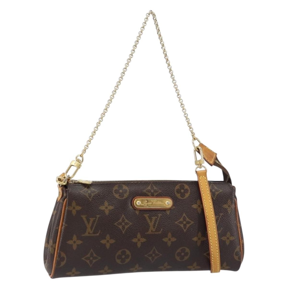 Louis Vuitton Eva Handbag Monogram Canvas, BROWN, CANVAS, Shoulder bag