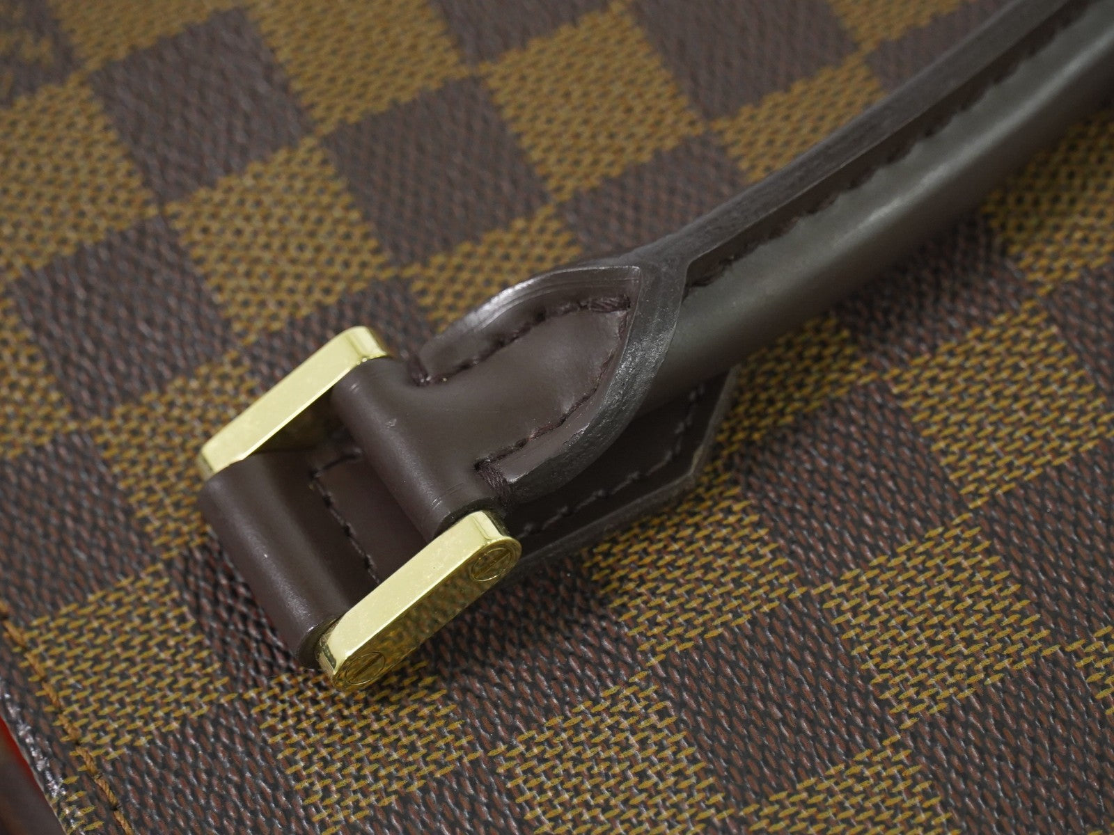 Louis Vuitton Sac Plat Bag Monogram Canvas, BROWN, CANVAS, Tote bag