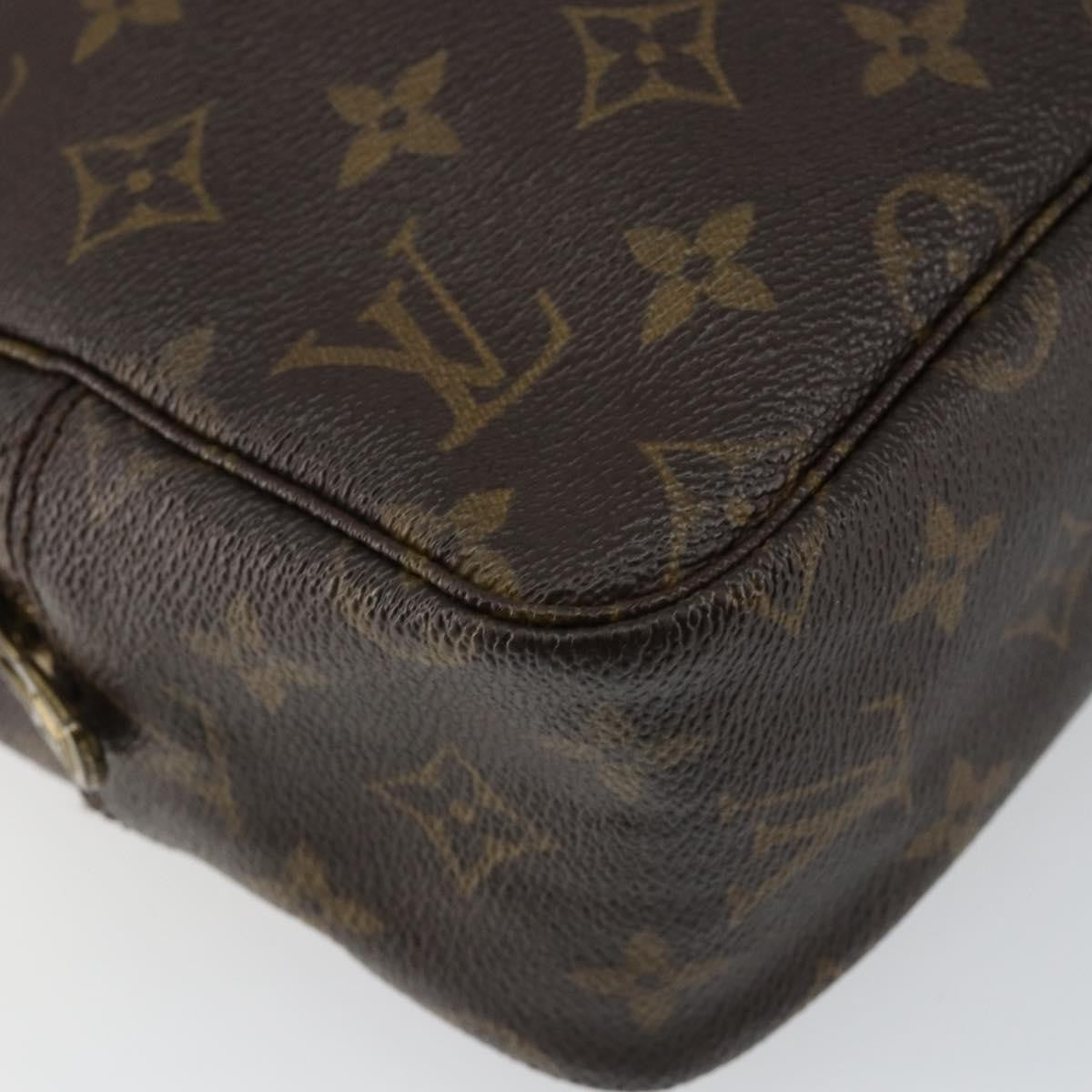 Louis Vuitton Trousse Toilette Monogram Canvas, BROWN, CANVAS, Clutche & pouche