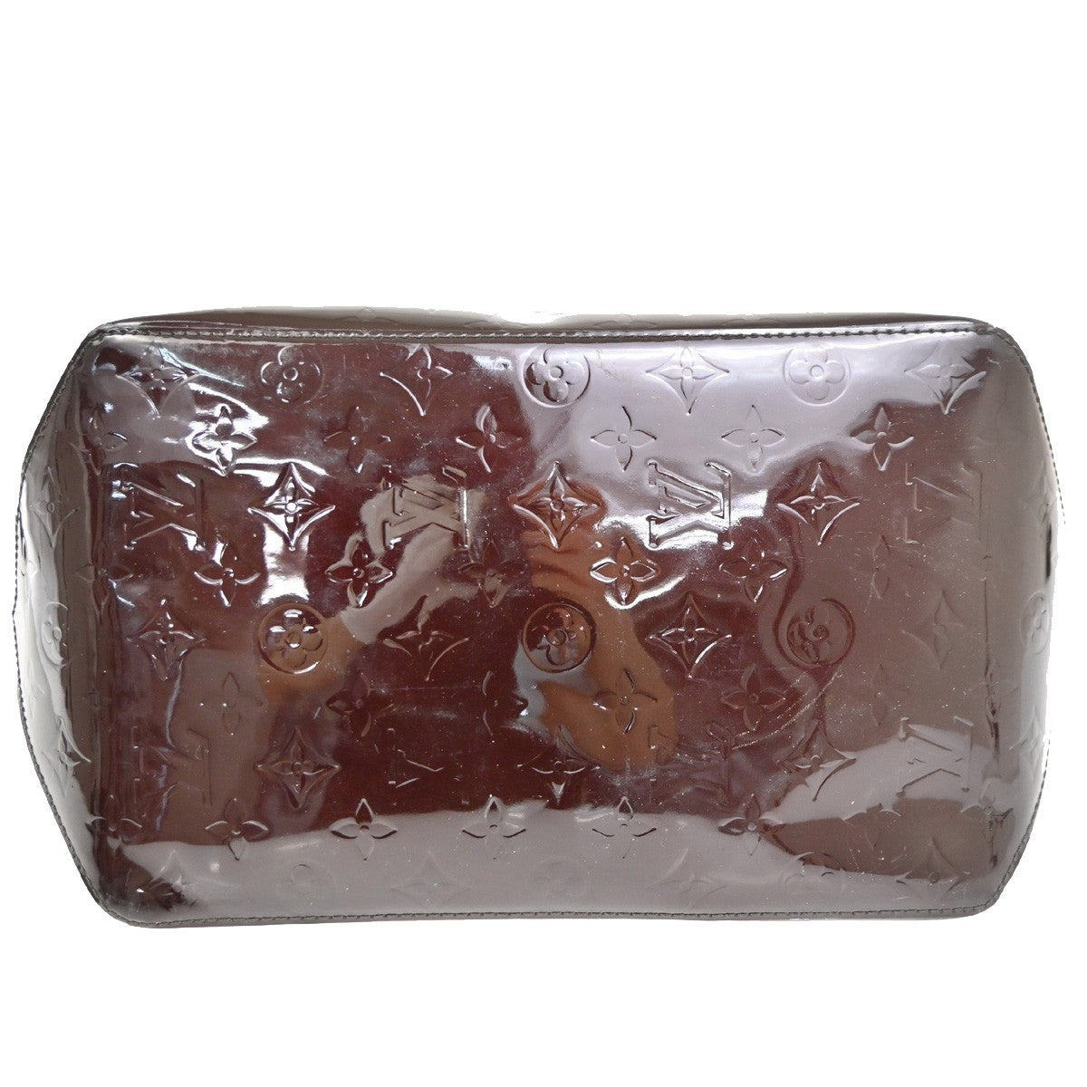 Louis Vuitton Bellevue Handbag Monogram Vernis, BURGUNDY, PATENT_LEATHER, Shoulder bag