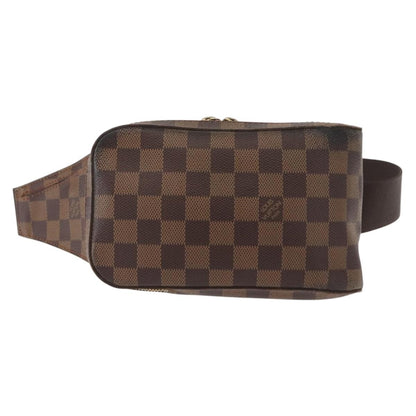 Louis Vuitton Geronimos Waist Bag Damier, BROWN, CANVAS, Shoulder bag