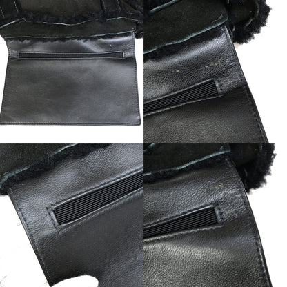 Chanel Fantasy Fur Tote Faux Fur with Leather, BLACK, SUEDE,FUR, Handbag