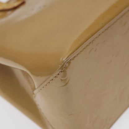 Louis Vuitton Reade Handbag Monogram Vernis, BEIGE, PATENT_LEATHER, Handbag