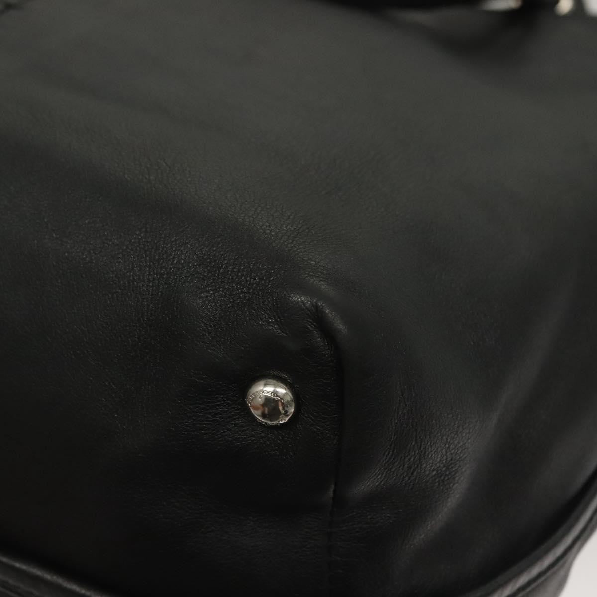 Salvatore Ferragamo Vara bow tote Leather, BLACK, LEATHER, Tote bag