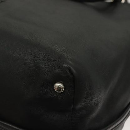 Salvatore Ferragamo Vara bow tote Leather, BLACK, LEATHER, Tote bag