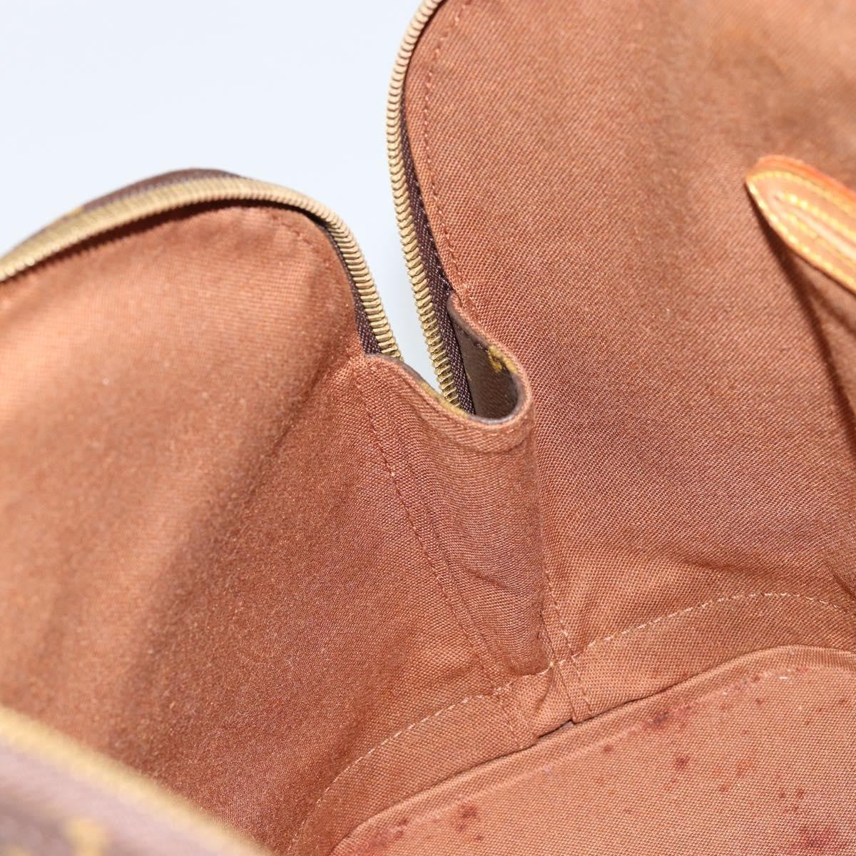 Louis Vuitton Alma Handbag Monogram Canvas, BROWN, CANVAS, Handbag