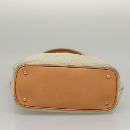Celine Vintage Macadam Tote bag C Macadam Suede, WHITE, SUEDE, Tote bag