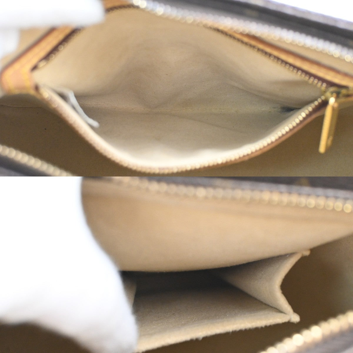 Louis Vuitton Looping Handbag Monogram Canvas, BROWN, CANVAS, Shoulder bag