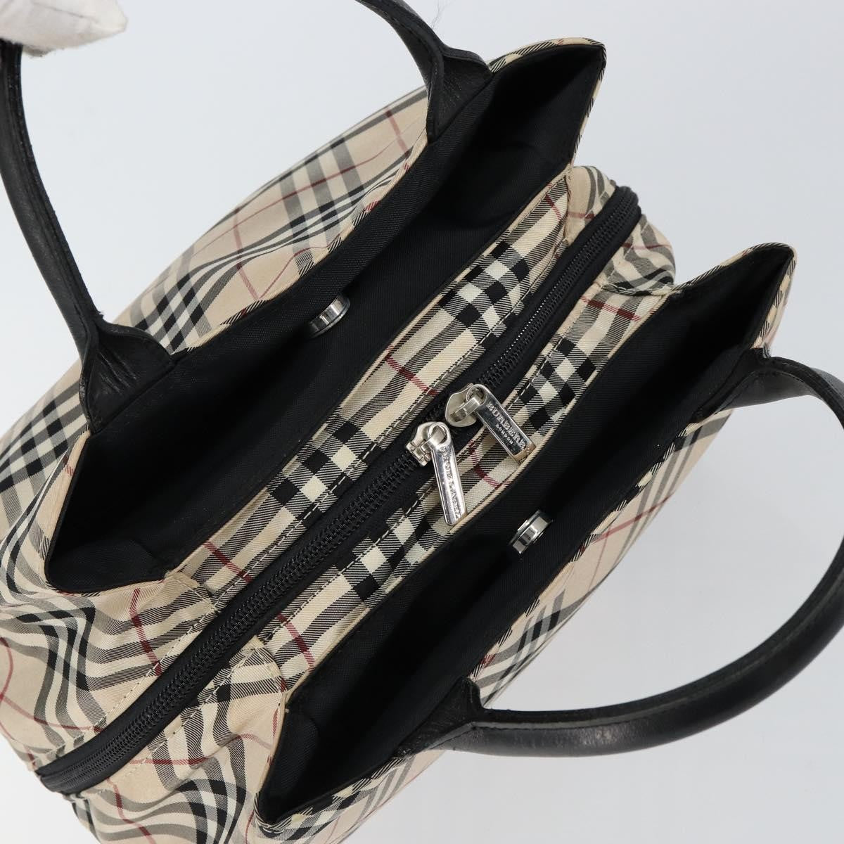 Burberry Nova Check Blue Label Nylon, BEIGE, NYLON, Handbag